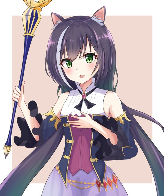 「キャルちゃん誕生日おめでとう!!」
って言って照れてる絵描きました
#プリコネR 