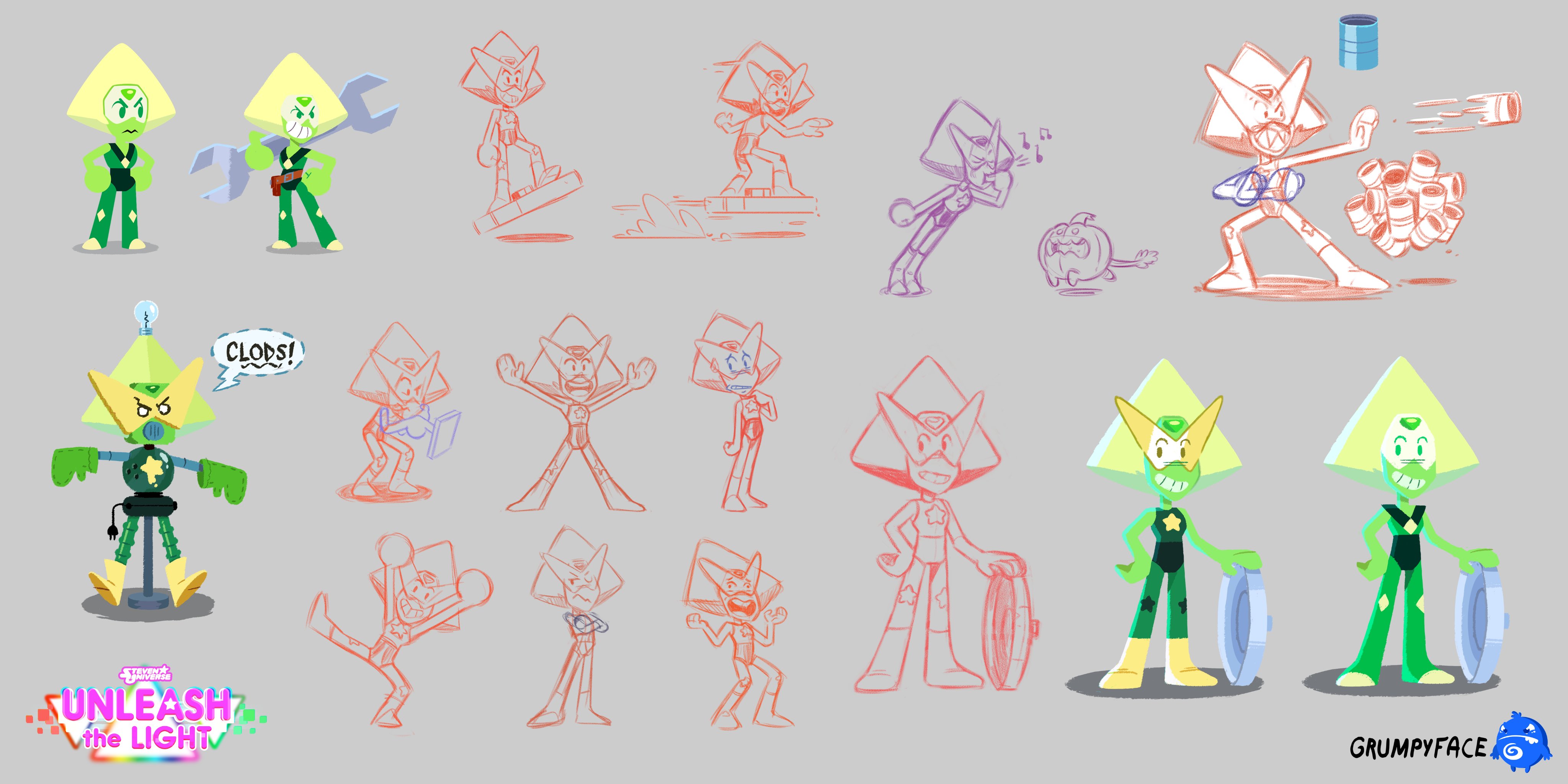 Steven Universe save the Light Peridot