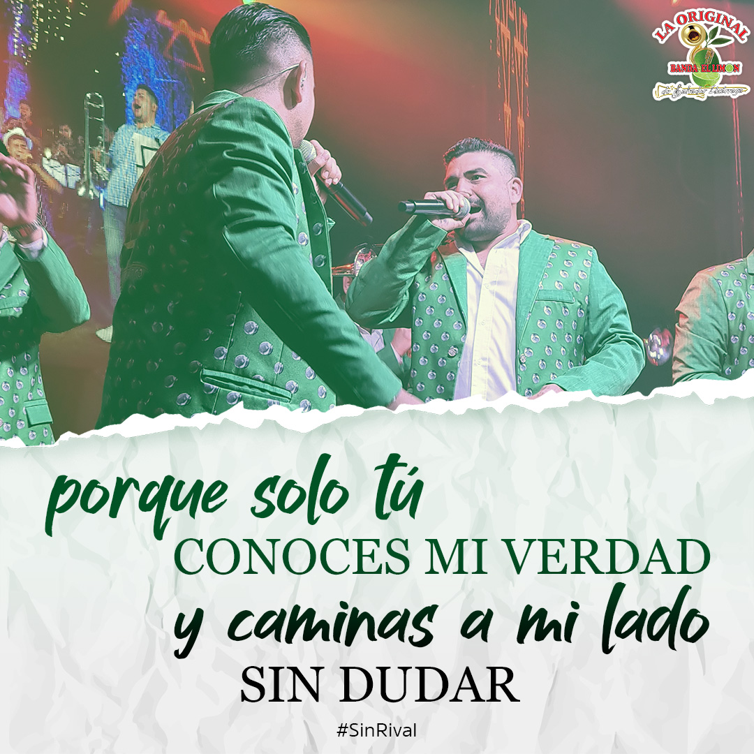 OriginalLimonSL's tweet photo. Por mil cosas más me atrevo a asegurar... Que no tienes rival 🎶🍋
👉REPRODUCE
🟢https://t.co/WvZrNmTpHf
.
.
.
#EsLaOriginal #EsElLimón #OBLSL #Música #Banda #MúsicaDeBanda #SinRival https://t.co/PJRbGbaqXy
