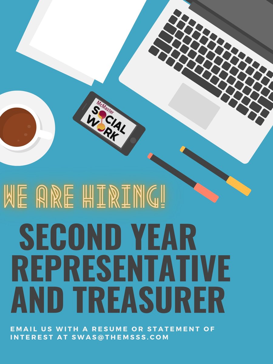 MacSWSC's tweet photo. Join our 2020-2021 Team! 

Email your resume or statement of interest at swas@themsss.com :)

Application closes Sunday, September 13. https://t.co/LmhJ2NOpX5