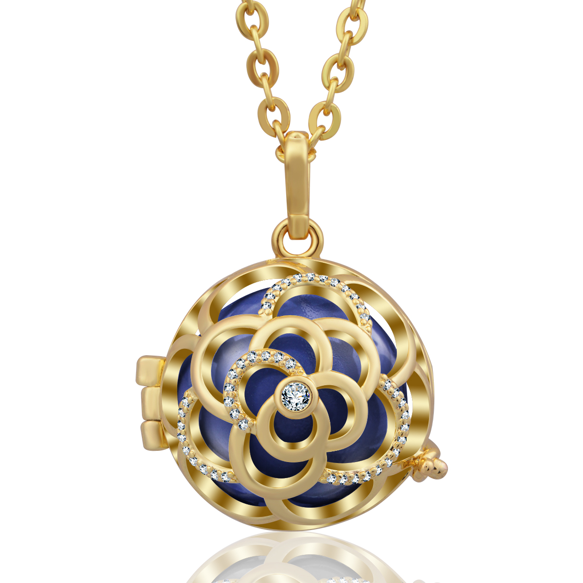 How creative Merryshine can compete with other brands? merryshinejewelry.com/flower-18k-gol… #harmonyball #heartnecklace #harmonyballnecklace