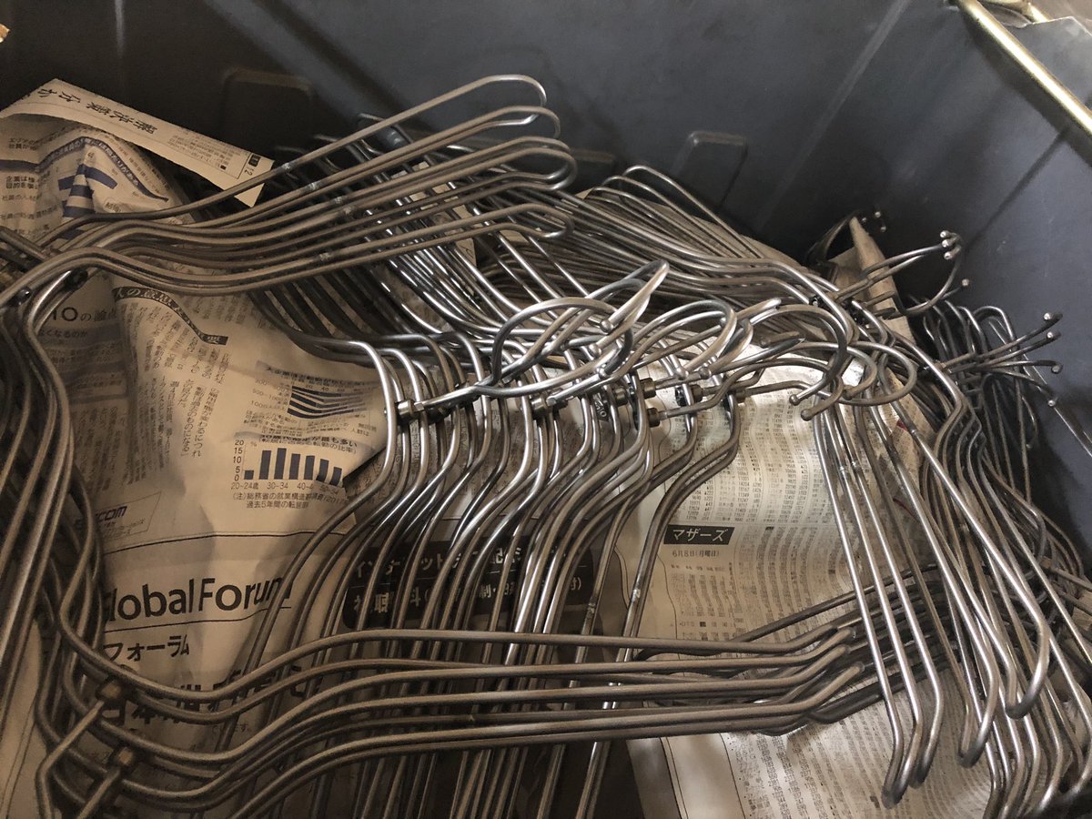 極美品◇TAYAハンガー20本セットおしゃれアンティークシルバーアパレル洋服撮影 ハンガーのタヤ (@TAYA_hanger) / X