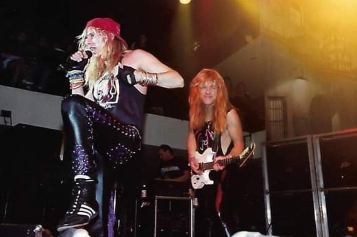 Metal Mike (@80sglammetal1) on Twitter photo Danger Danger Live at Hammerjacks 1990!
<a href="/D2TheBand/">Danger Danger</a> <a href="/SteveWestDanger/">Steve West</a> <a href="/BrunoRavel/">Bruno Ravel</a> <a href="/tedpoley/">Ted Poley</a> @AndyTimmonsBand
Pics courtesy of Bud Becker Danger Danger Live at Hammerjacks 1990!
<a href="/D2TheBand/">Danger Danger</a> <a href="/SteveWestDanger/">Steve West</a> <a href="/BrunoRavel/">Bruno Ravel</a> <a href="/tedpoley/">Ted Poley</a> @AndyTimmonsBand
Pics courtesy of Bud Becker