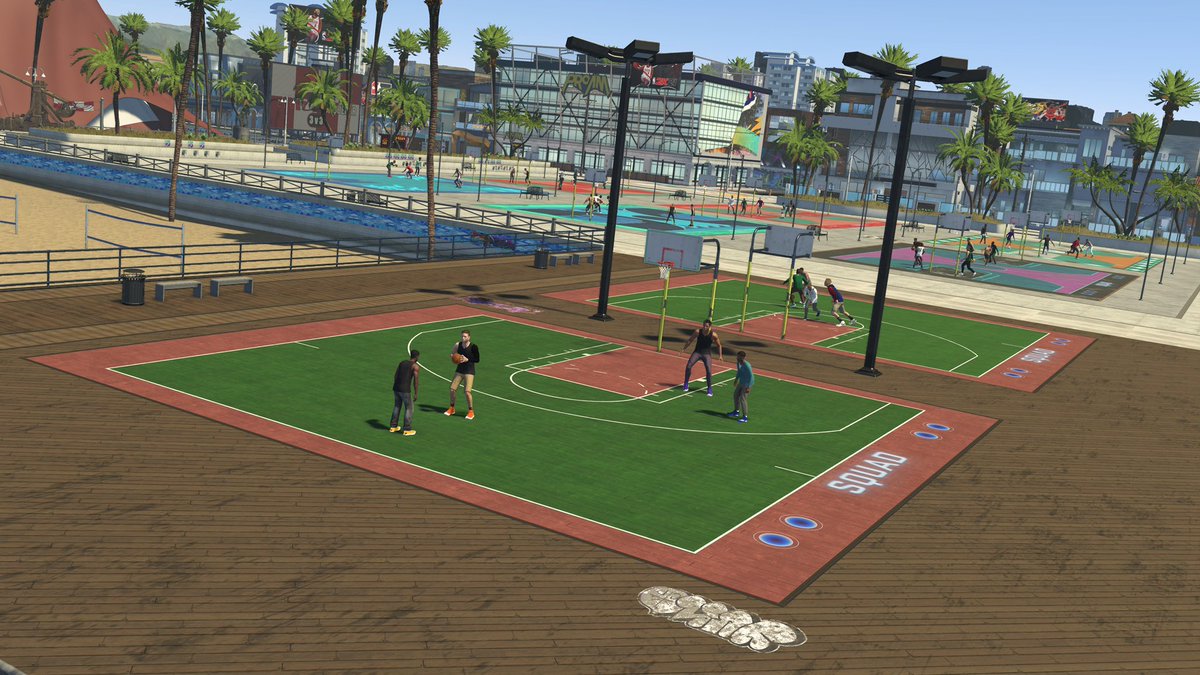 2KInsiderr's tweet photo. @ who you’ll be playing on this court with day 1 of #NBA2K21 https://t.co/M92w21Dnzx