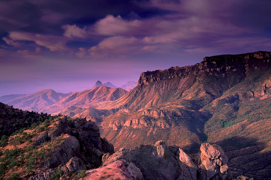 Interior's tweet photo. The Lost Mine Trail @BigBendNPS offers gorgeous views of the rugged Chisos Mountains. We recommend a dawn or dusk hike for cooler temps &amp; lovely light #Texas https://t.co/onwbxRAxpG