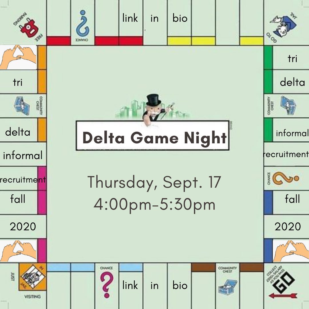 TriDeltaBU's tweet image. We’re so excited to invite you to our informal recruitment (COB) events! See below for dates &amp;amp; times and sign up at this link. Stay tuned for more info to come! docs.google.com/forms/d/1yvsiP…