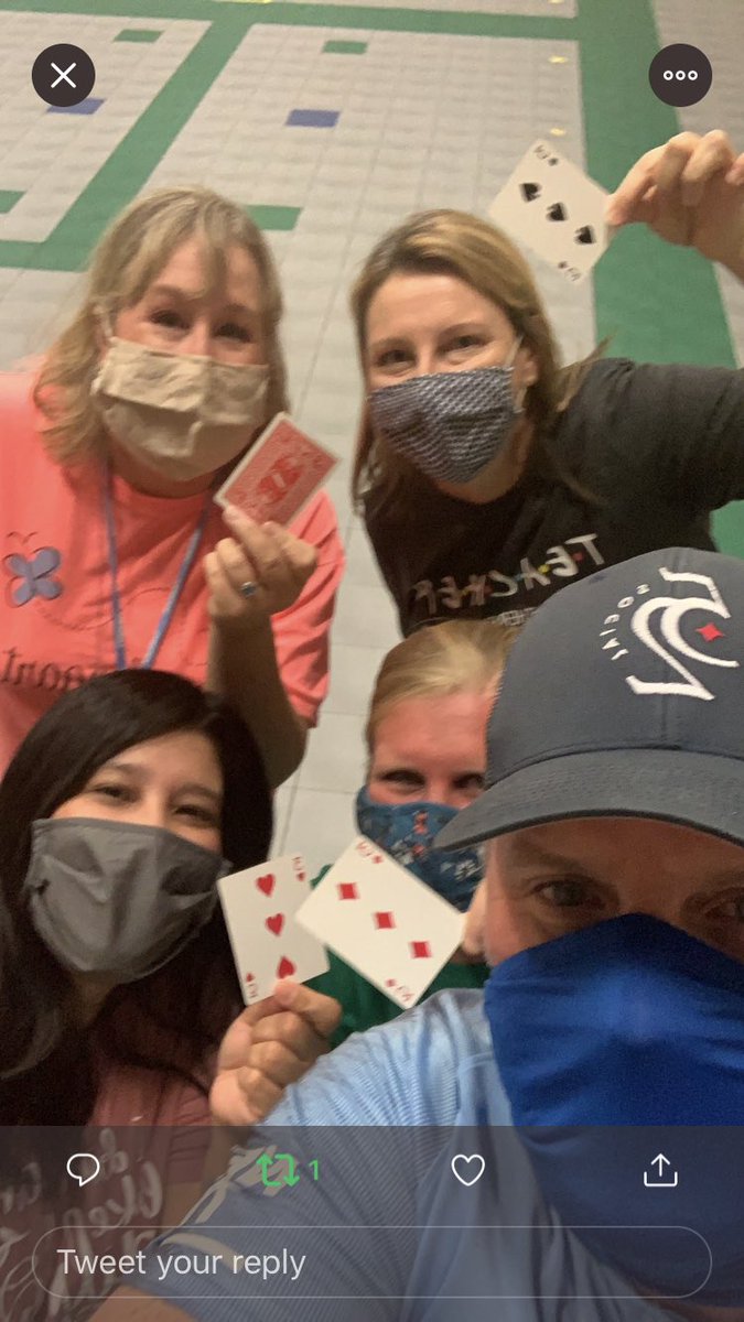 MrsKAyala's tweet photo. Team building ⁦@TISDWES⁩ https://t.co/Zk6igDWkzt