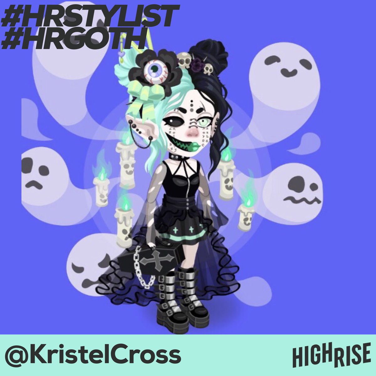 HighriseApp's tweet photo. Congrats, @CeniCross! You're the winner of our #HRStylist #HRGoth theme! Your prize will be added to your account! We loved your take on the goth theme! https://t.co/vj3Hyhm0UQ