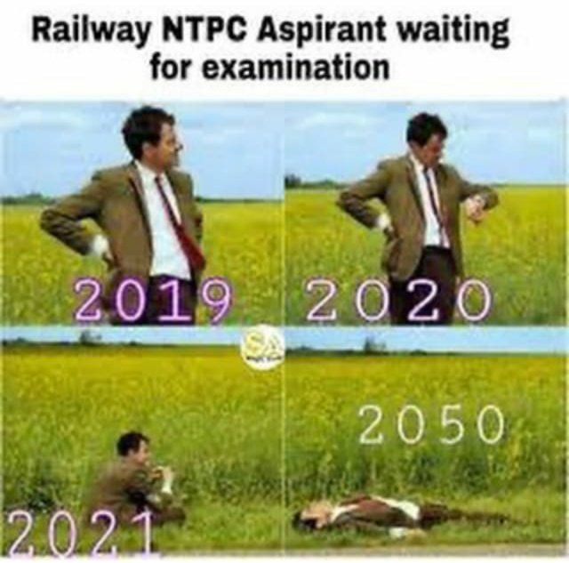 #SpeakUpforSSCRailwaysStudends
#StopPrivatisation_SaveGovtJob
#NTPCEXAMDATES
We got our cgl 2018 dates atleast we don't know what will happen next
Now we want clarity of ntpc exam
Atleast give some hope to the obsessed railway students