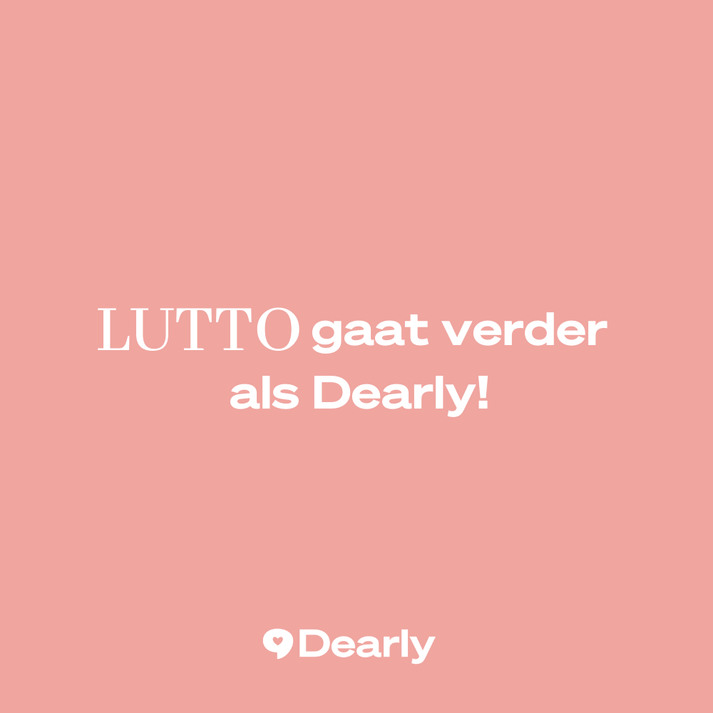 DearlyApp's tweet photo. The word is out, we hebben een nieuwe naam! LUTTO gaat vanaf vandaag verder als...Dearly! 

De reden hierachter lees je op onze Instagram-pagina, @dearlyapp.

#dearly #rouwapp #rouwen #samenstaanwesterk #rouwen #grievingapp #rouwenomeendierbare #dearlycommunity #app https://t.co/NHWUfgIk32