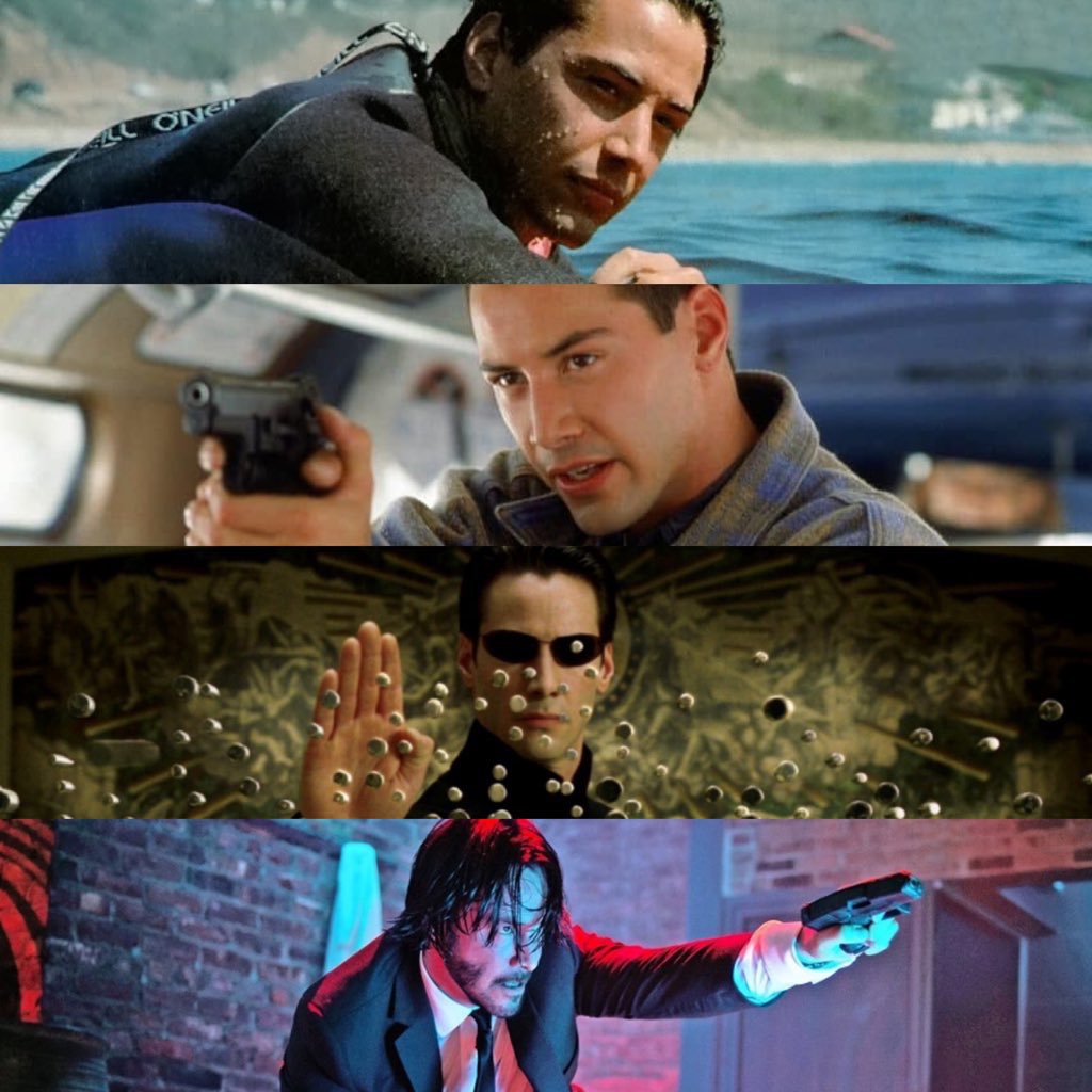 Happy Birthday to the legend, Keanu Reeves. Hot in action. Hotter in comedy. 