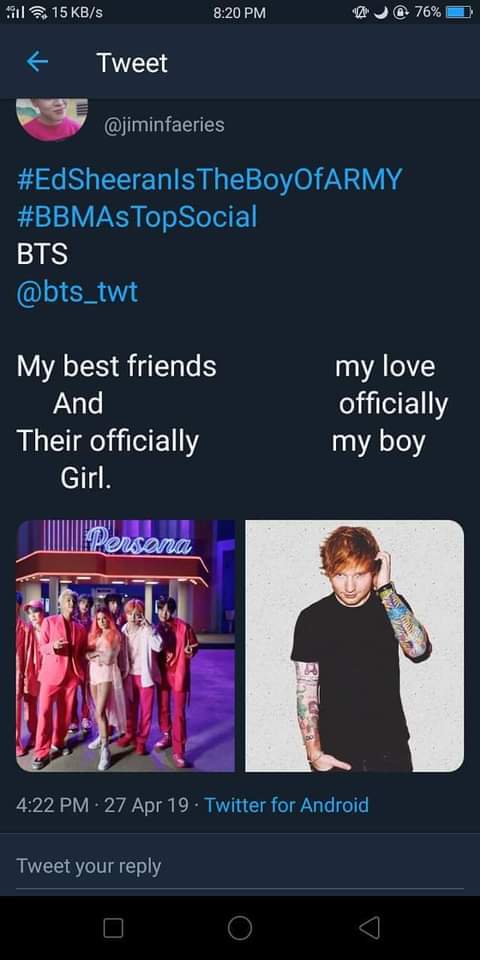 WagasMara's tweet photo. #EdsheeranIsTheBoyOfArmy https://t.co/E8LOdlzhS4