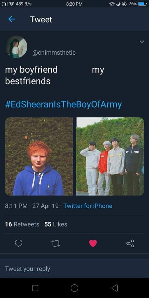 WagasMara's tweet photo. #EdsheeranIsTheBoyOfArmy https://t.co/E8LOdlzhS4
