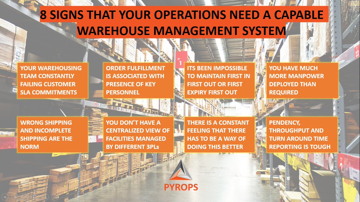 Pyrops_WMS's tweet image. #Pyrops #WMS #Cloud #SAAS #warehouse #Supplychain
#OperationsSimplified #wmsimplementations #warehousemanagementsystems Send your queries @ info@pyrops.com or call us at +919953142624 or visit us at pyrops.com