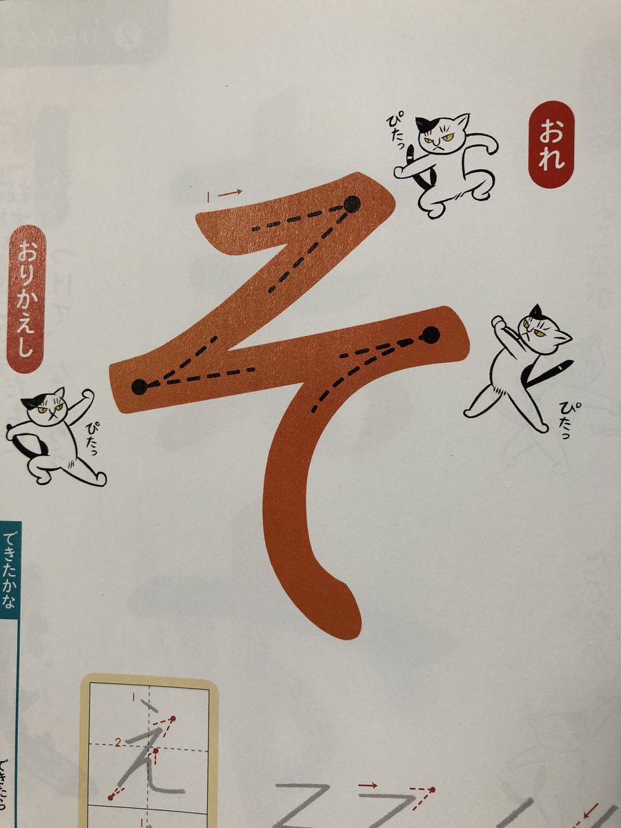 在教科書上發現到有可愛的貓貓幫忙教學 Eg45XDzUwAAGSlR