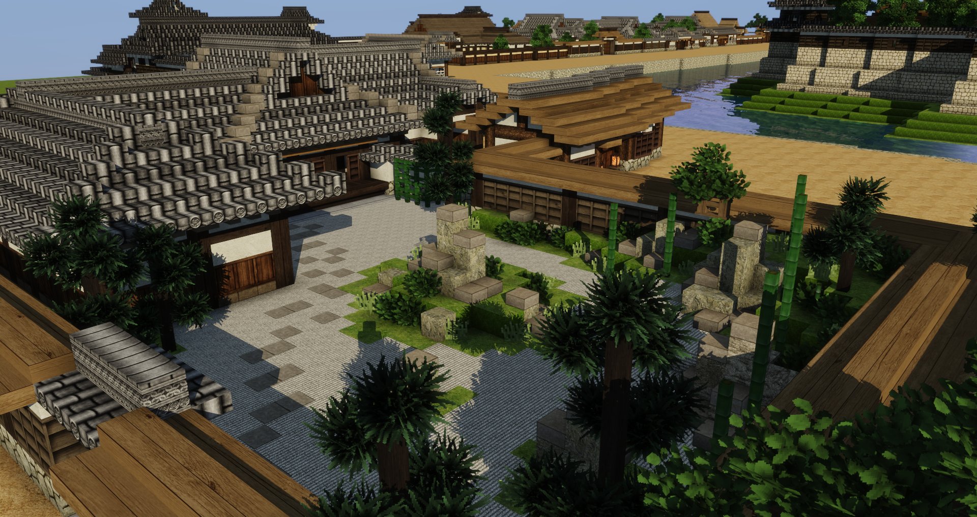 ホルびん 久しぶりに武家屋敷 Minecraft 和風建築 T Co F6mjdagu39 Twitter