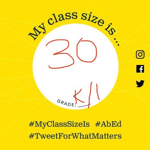 canelamaia's tweet image. #MyClassSizeIs #abed #TweetForWhatMatters @CMOH_Alberta