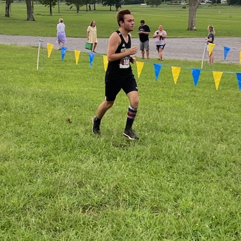 Congratulations to Jamey Demos, 9th place finish in the first XC run of the HS season