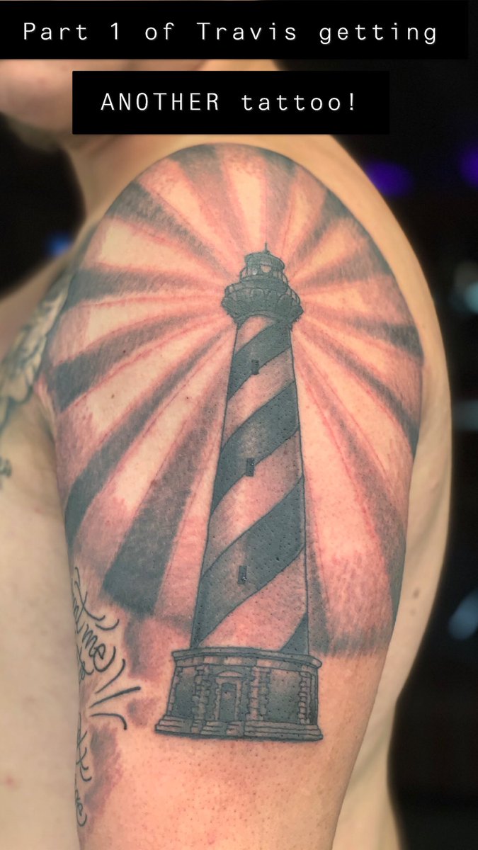 JeanetteMaple's tweet photo. My son is clearly addicted to tattoos.. goin g to have a sleeve  complete before too long. https://t.co/RzqfEvikvA