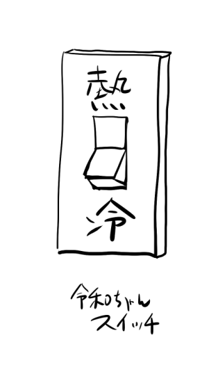 令和ちゃん多分こんな感じで季節の施工間違えたんだと思う 