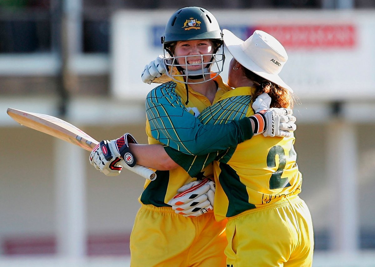 Enter Karen Rolton and Kate Blackwell!The pair put on an unbeaten 147-run partnership to steer Australia to a seven-wicket victory.