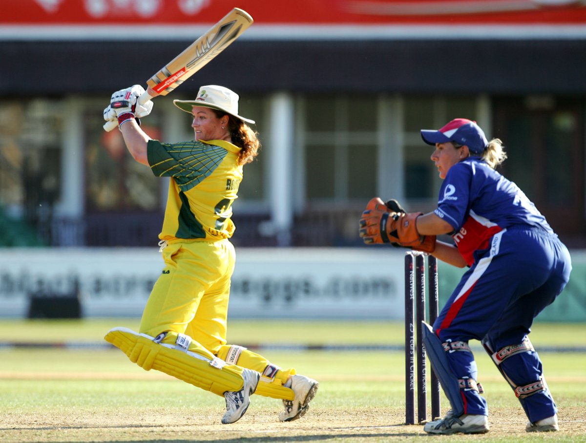 Karen Rolton was named Player of the Match for her 96 not out and 2-26 