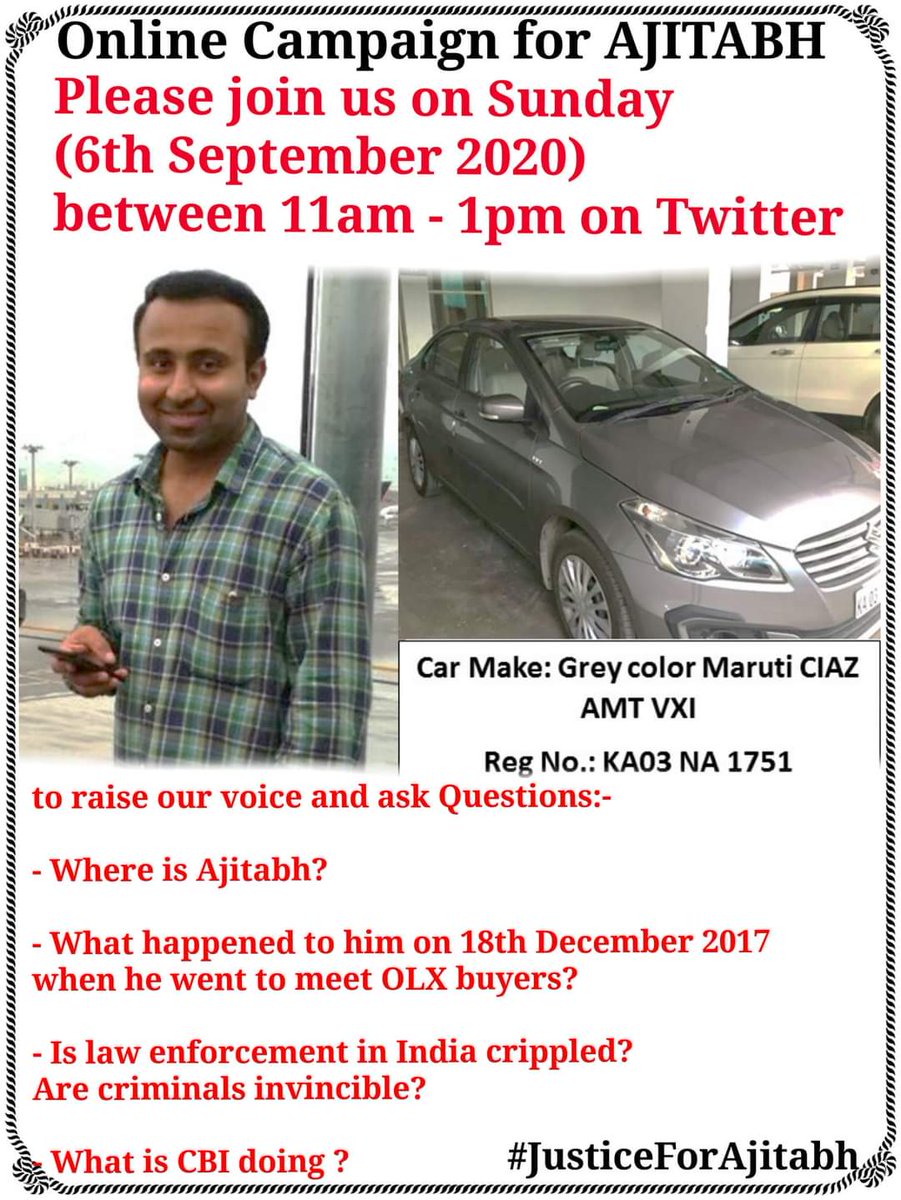 S_erendipits's tweet image. Where is Ajitabh?

#JusticeForAjitabh