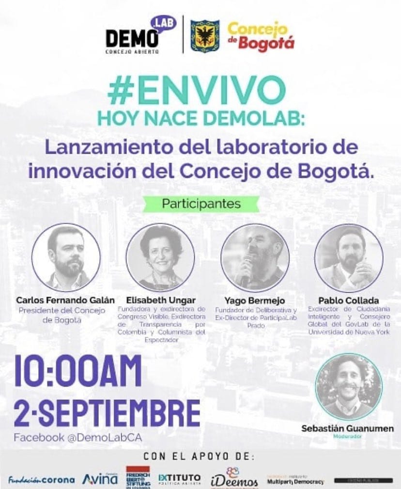 andresonzaga's tweet image. Estamos listos para iniciar las conversaciones sobre Gobierno Abierto, Innovación y Ciudadanía. Prográmate con #DemoLabEnElConcejo
👇facebook.com/demolabca