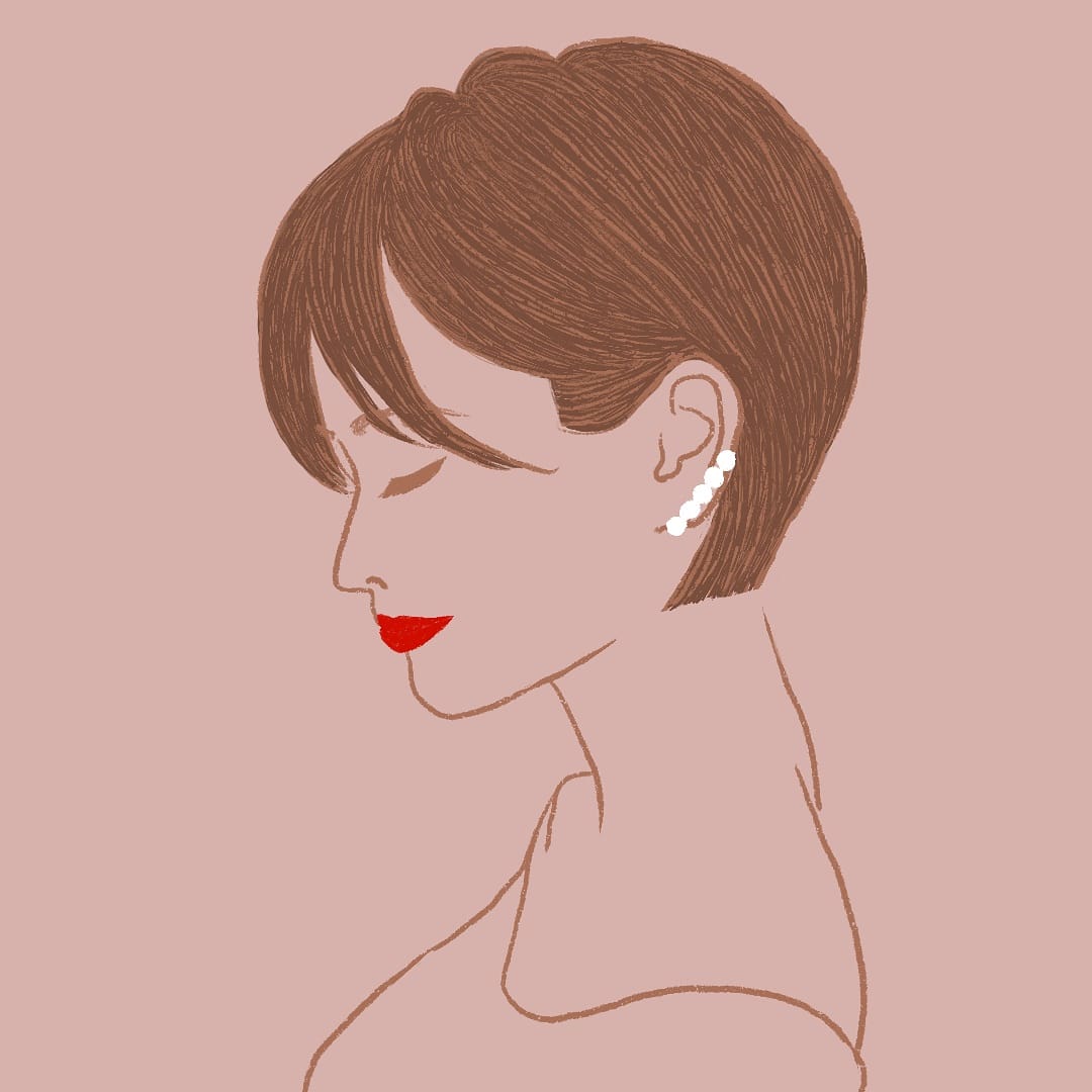 ヘアスタイルイラスト