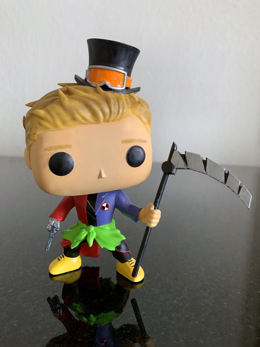 Many have asked over the years if I would ever have a pop figure made of me. Well, no one wants one of ME, but what about one that represents ten different characters I’ve played over the years? Here’s the prototype! It’s all ready to go, so if you like it please let funko know!