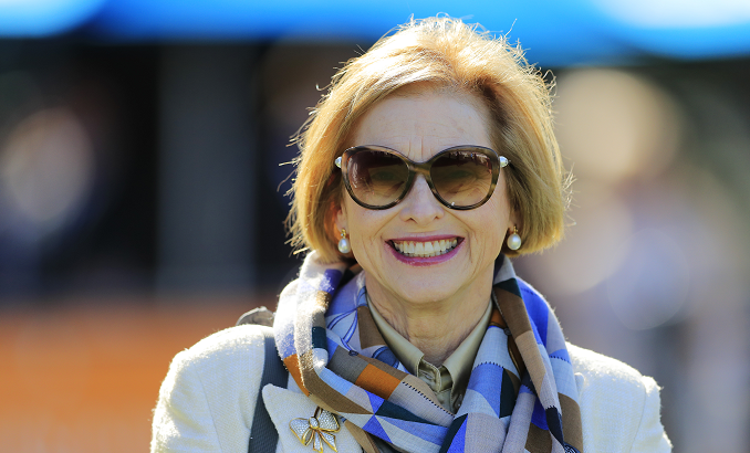 Happy birthday to Australia\s first lady of horse racing, Gai Waterhouse. 
