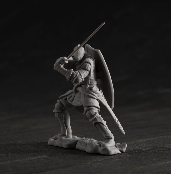 ダークソウル 緻密な造形が美しすぎる上級騎士 混沌の魔女クラーグの組み立て式フィギュアが登場 本日 9 3 より予約開始 ゲーム エンタメ最新情報のファミ通 Com