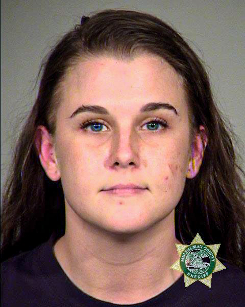 Alexandra Johnson aka "Arex," 28, of Portland, was arrested again at the violent  #antifa riot in Portland. She's a BLM-antifa livestreamer who wears "PRESS" markings. Again, she was quickly released without bail.  #PortlandMugshots  #PortlandRiots  https://archive.vn/lQUY6 