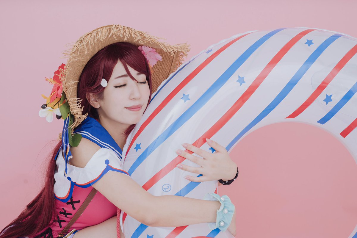 Cosplay"Summer beach."LoveLive!Sunshine!!Riko Sakurauchi Model:み ...