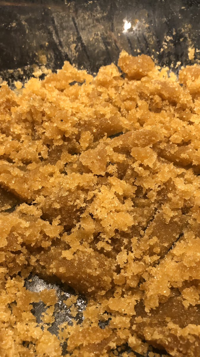 Starting to re crystallize!