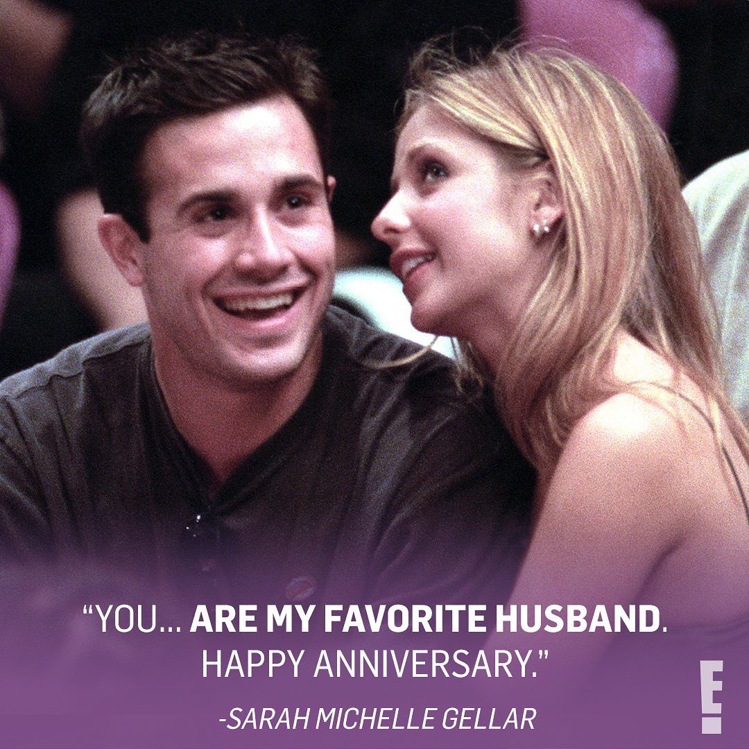 enews's tweet photo. We...are head over heels in love with this couple. Happy 18 years FPJ &amp; SMG. ♥️ https://t.co/q97ixzBYgS