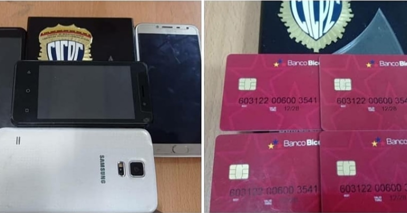 CodigoCriminal_'s tweet photo. #CódigoCarabobo Seis personas, entre ellas dos trabajadores del banco Bicentenario, fueron detenidos por, presuntamente, solicitar a los pensionados 20$ por la entrega de tarjetas de débito. 

La información completa aquí 👇🏾

https://t.co/3zvhK03lTG https://t.co/YwgXHuJ6mr