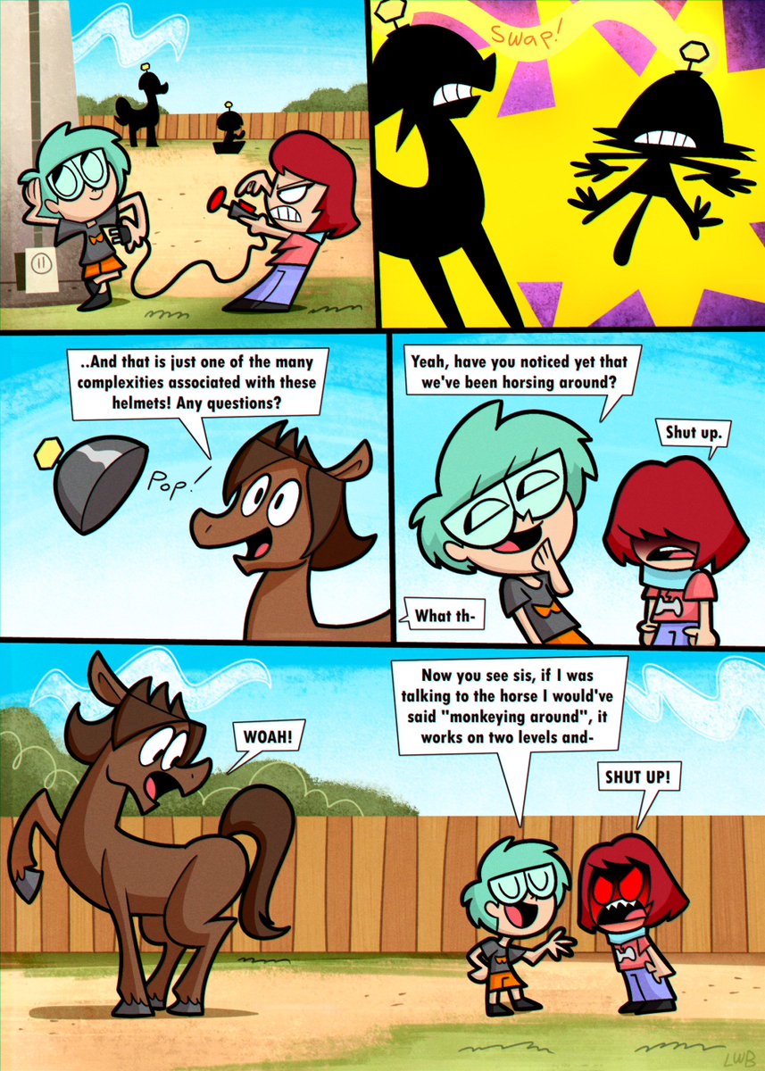 art trade comic done for @MonkeyScientis1 
https://t.co/gGEjMoAxtW
https://t.co/uwPeIHA5cn

also here's the story it's based on https://t.co/0RHe5wbKFp 