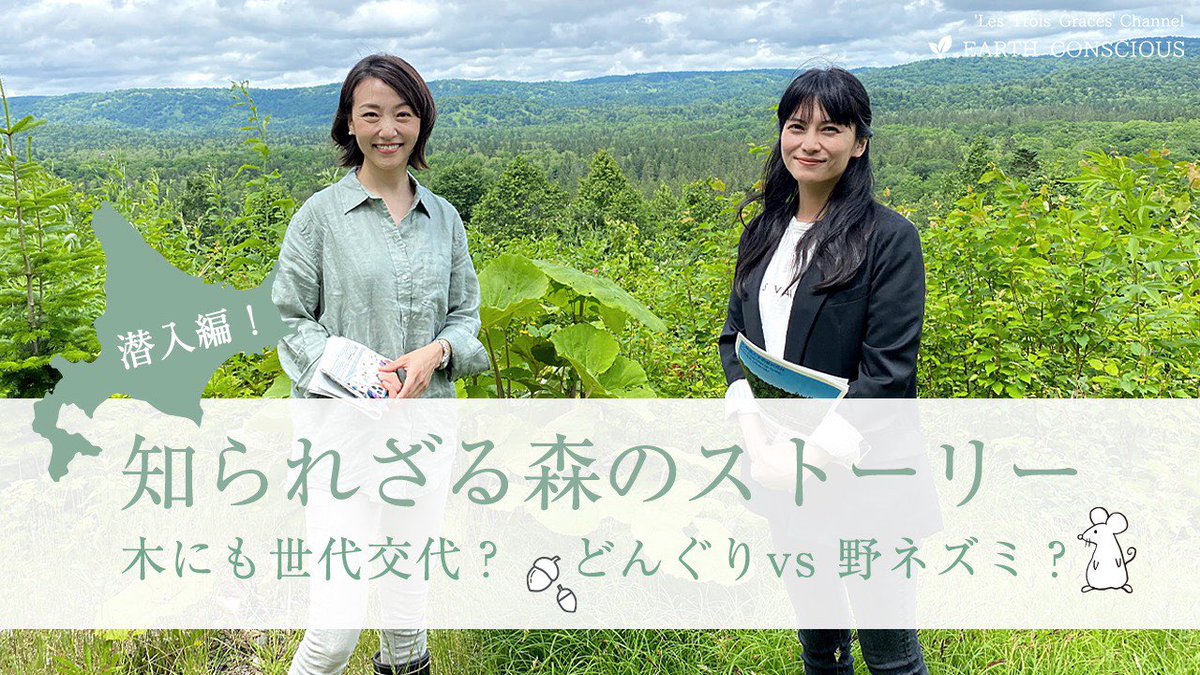 柴咲コウ スタッフオフィシャル Pa Twitter レトロワチャンネルにて どんぐりと野ネズミの共生関係 倒木のその後 森林の生態に迫る 柴咲コウ と北海道を巡る旅 3 潜入編 T Co Oihaqmvauz がアップされました 八木早希さんと共に 北海道大学雨龍研究林 柴咲コウ スタッフオフィシャル Pa Twitter レトロワチャンネルにて どんぐりと野ネズミの共生関係 倒木のその後 森林の生態に迫る 柴咲コウ と北海道を巡る旅 3 潜入編 T Co Oihaqmvauz がアップされました 八木早希さんと共に 北海道大学雨龍研究林