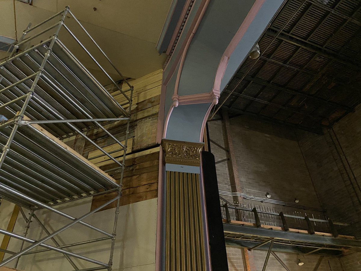 Exciting to see work progressing at the <a href="/historicelitch/">Hist. Elitch Theatre</a>  Both expected and unexpected artifacts are uncovered! #historicpreservation #happy130thElitchTheater