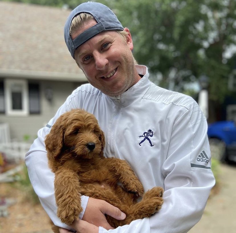 IchabodWSOC's tweet photo. I just wanted to say hi and introduce myself as the newest @IchaDogs. My name is Millie and I’m looking forward to watching @IchabodWSOC and the other @wusports soon! https://t.co/Y3UtPtf8Mc