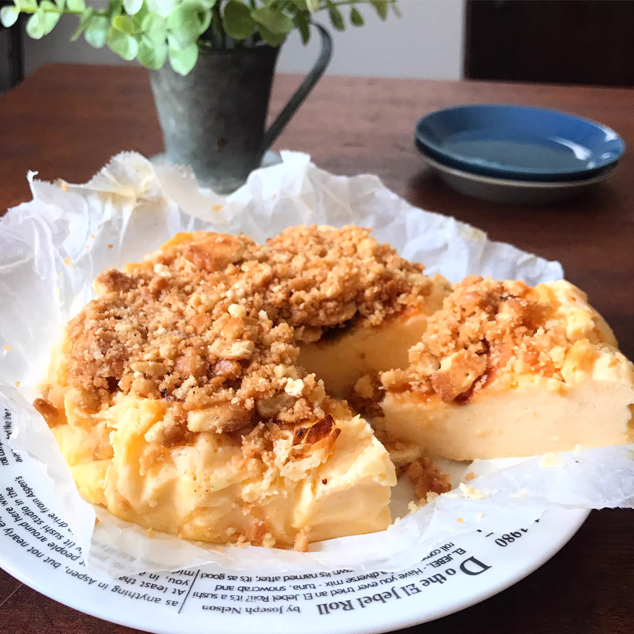 ひぇ～これは絶対美味しいはず！！【バニラアイスで 絶品ベイクドレモンチーズケーキ】