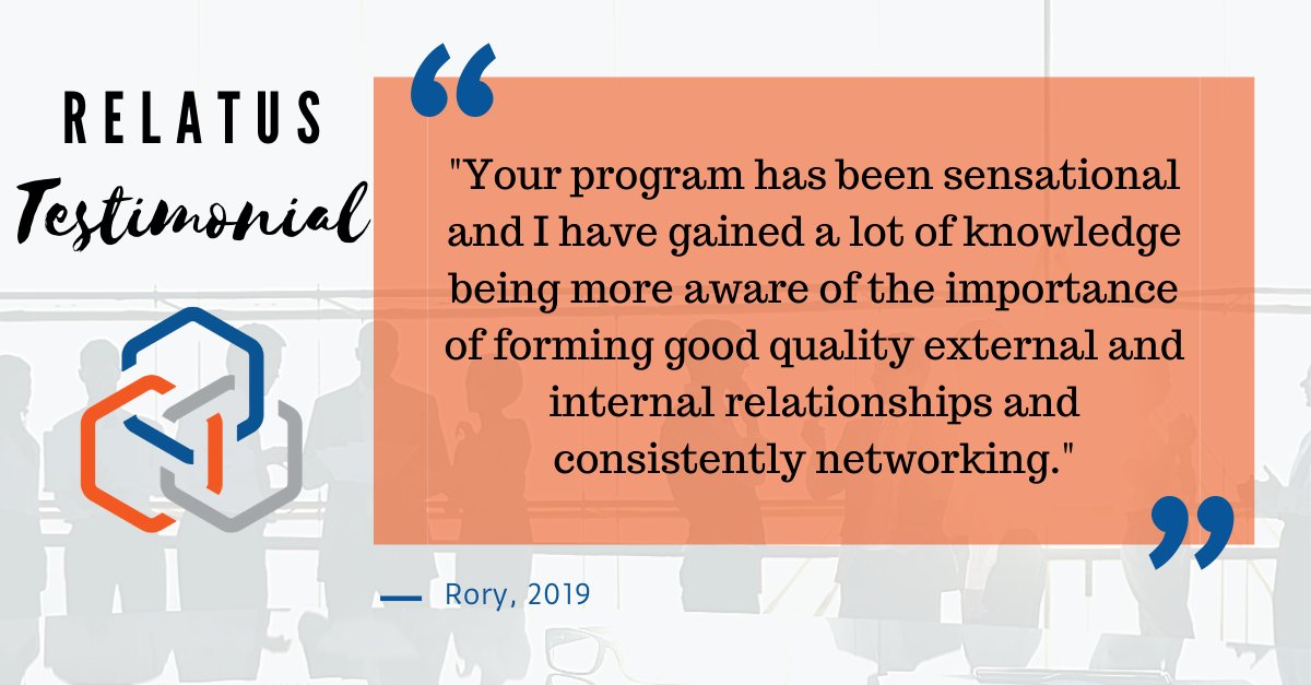 juliasbuzz's tweet image. Even though we have paused our face to face group training (which I miss so much!), you can still join us for;

Public MCI Program ~ relatus.com.au/mci-individuals
RQ Coaching ~ relatus.com.au/coaching

#CapabilityDevelopment #RelationshipNetworking #HumanSkills #RelatusCanHelp