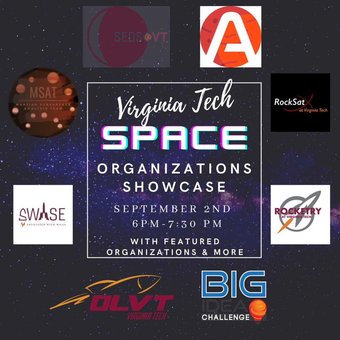 Come learn about Astrobotics at the Virginia Tech Space Organizations Showcase this Thursday! RSVP here: forms.gle/2PamtanxSaWxP7…