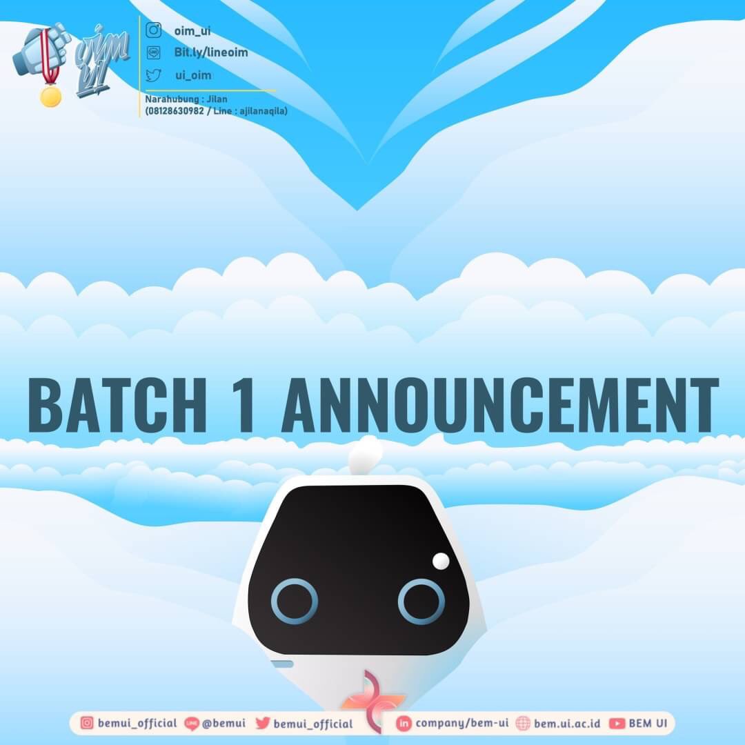 OIM UI 2020 tweet media