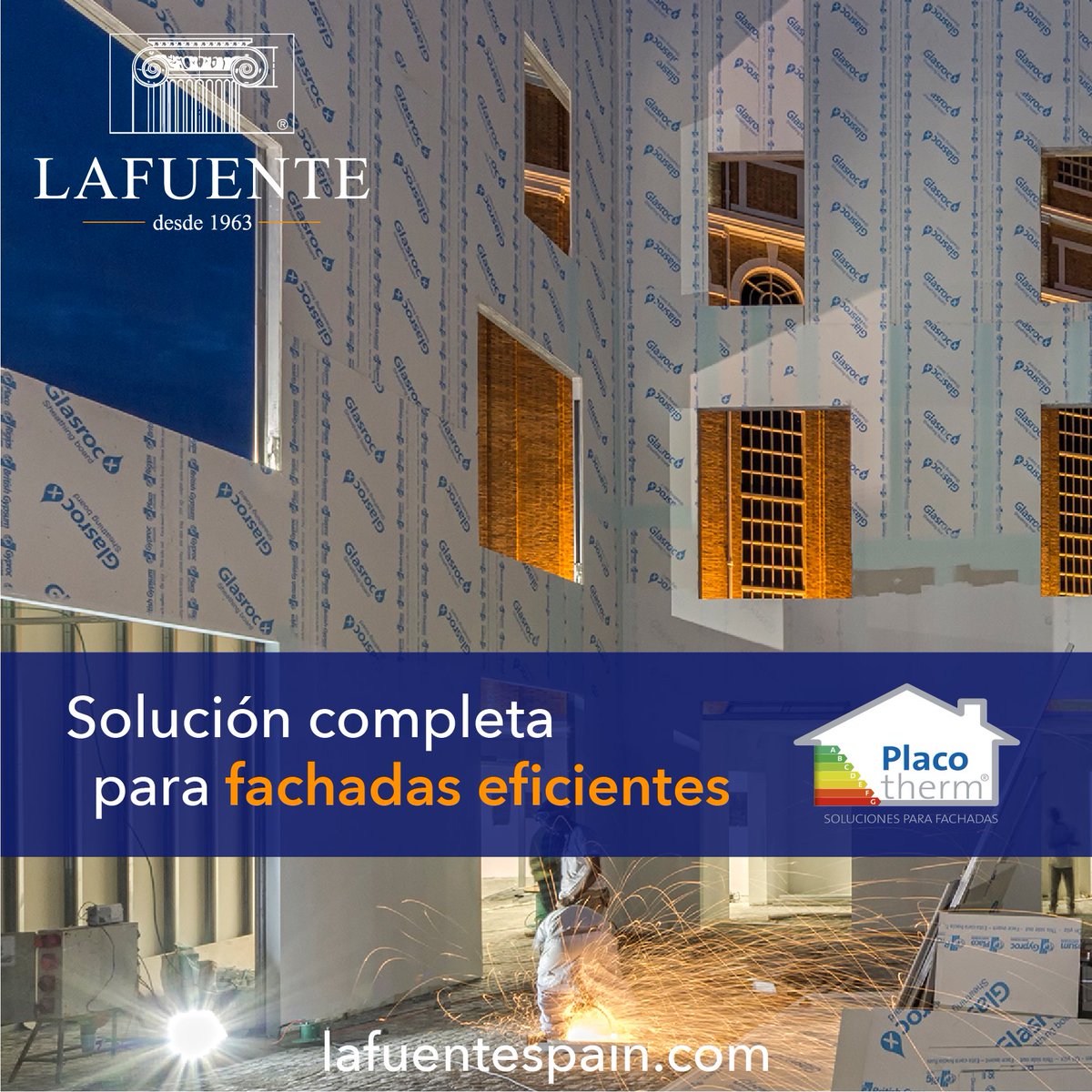 LafuenteSegovia's tweet photo. ¡Buenos días!
Descubre la solución para fachadas Placotherm® y obtén altas prestaciones en un espesor reducido.
Si necesitas más información, llámanos al 91 341 07 50 o escríbenos un WhatsApp 619 28 02 93.
¿Hablamos?
#Placotherm #PLACO #Fachada #PYL #Construcción #Obra #LAFUENTE https://t.co/99DIk9OpZb
