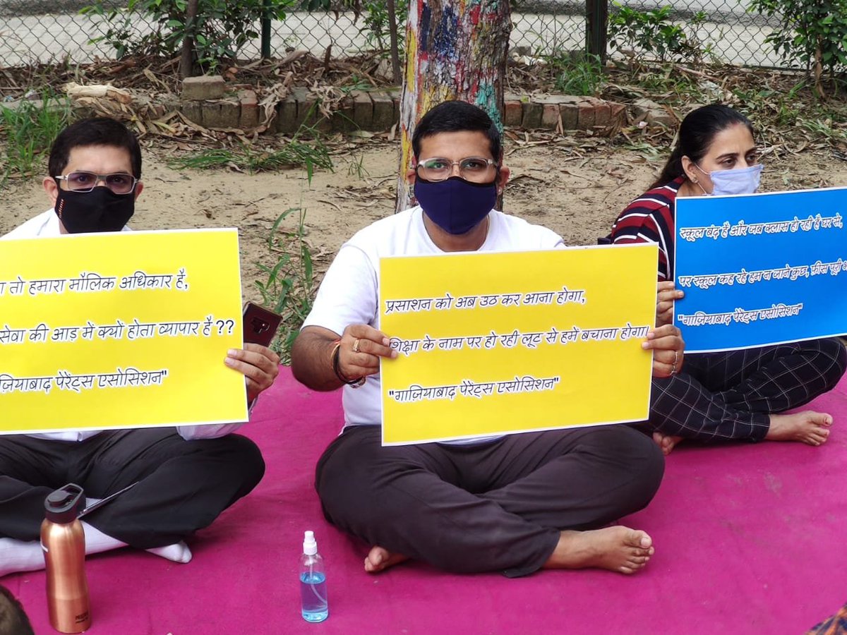 Ghaziabad Parents are doing bhook hadtaal.. Please hear the voice of parents

<a href="/dm_ghaziabad/">DM Ghaziabad</a>
 
<a href="/CMOfficeUP/">CM Office, GoUP</a>
 
<a href="/Republic_Bharat/">Republic Bharat - रिपब्लिक भारत</a>
 
<a href="/aajtak/">AajTak</a>
 
<a href="/sardanarohit/">रोहित सरदाना</a>
 
@GNGPA_Official
 
<a href="/ManojKa23974831/">Manoj Kataria</a>
@gpa037811 

#Abhibhawak_Aandolan