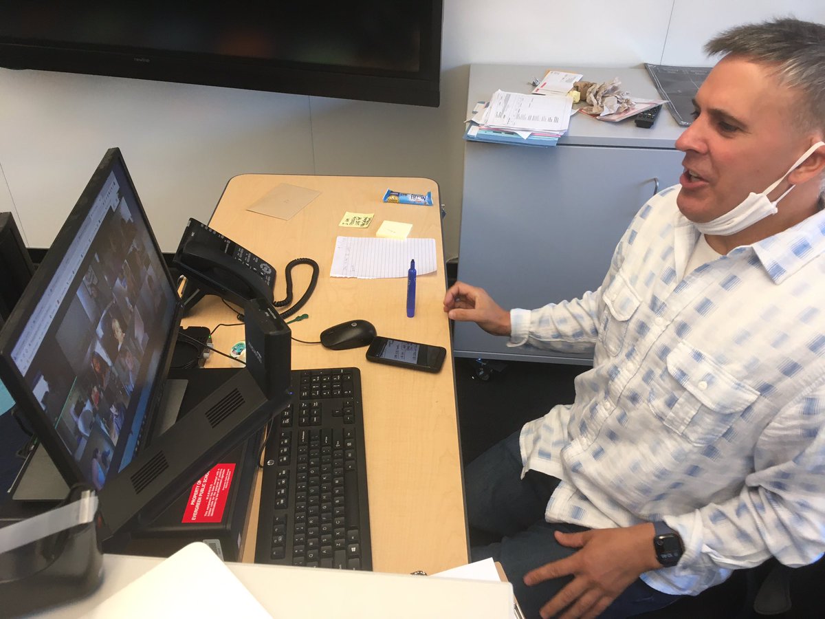 SiftonLibrary's tweet image. First day of school supporting teachers/families w/technology! The tech emails, texts, &amp;amp; calls continued at a ferocious pace all day! But we made it! I work with amazing people! @EpsLibraries @EPSEdTech #TeacherLibrarian #TechHelper #googlemeet @leezy_elbreezy #siftonsuperstars