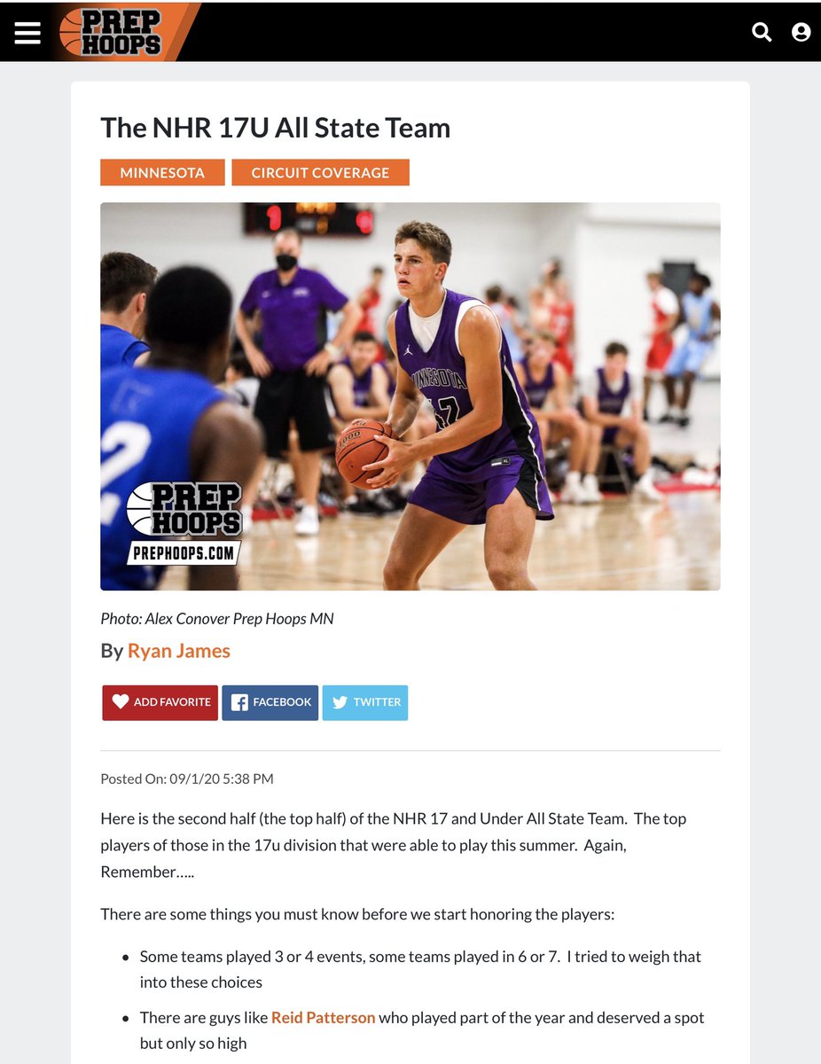 boltz_jordan's tweet image. NHR 17U All State Team 10 (Top 50)
I am blessed to have made this team, I have work hard since the season ended #covid19, and hoping we have a #breakthroughseason this coming year. Thanks for the recognition @RyanJamesMN @PrepHoops @NorthstarHoops @UnsignedMidwest