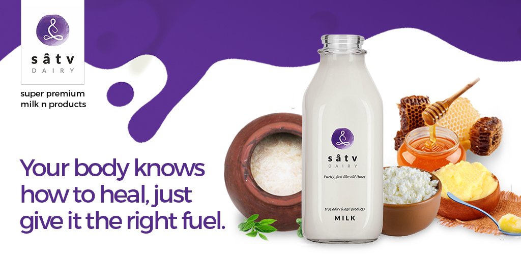 satvdairy's tweet photo. 20 years from now you should not be disappointed by the things you didn't choose today. Rejuvenate. Re-invent If your body has to choose between natural and packaged food, it won't even think twice. Delivering Pure Milk Products in GGR and Delhi.
#satvpurity #allnatural #beaware https://t.co/cisi2KDjWY